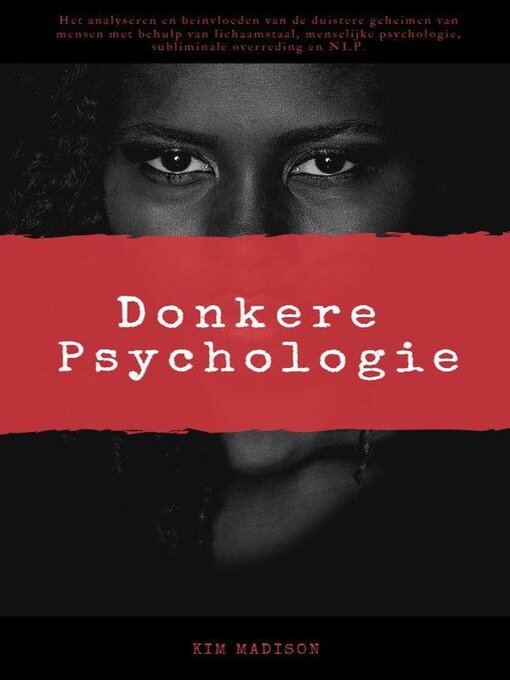 Title details for Donkere Psychologie by Kim Madison - Available